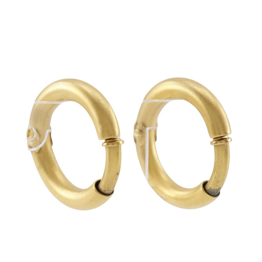 Chanel Hoop Earrings