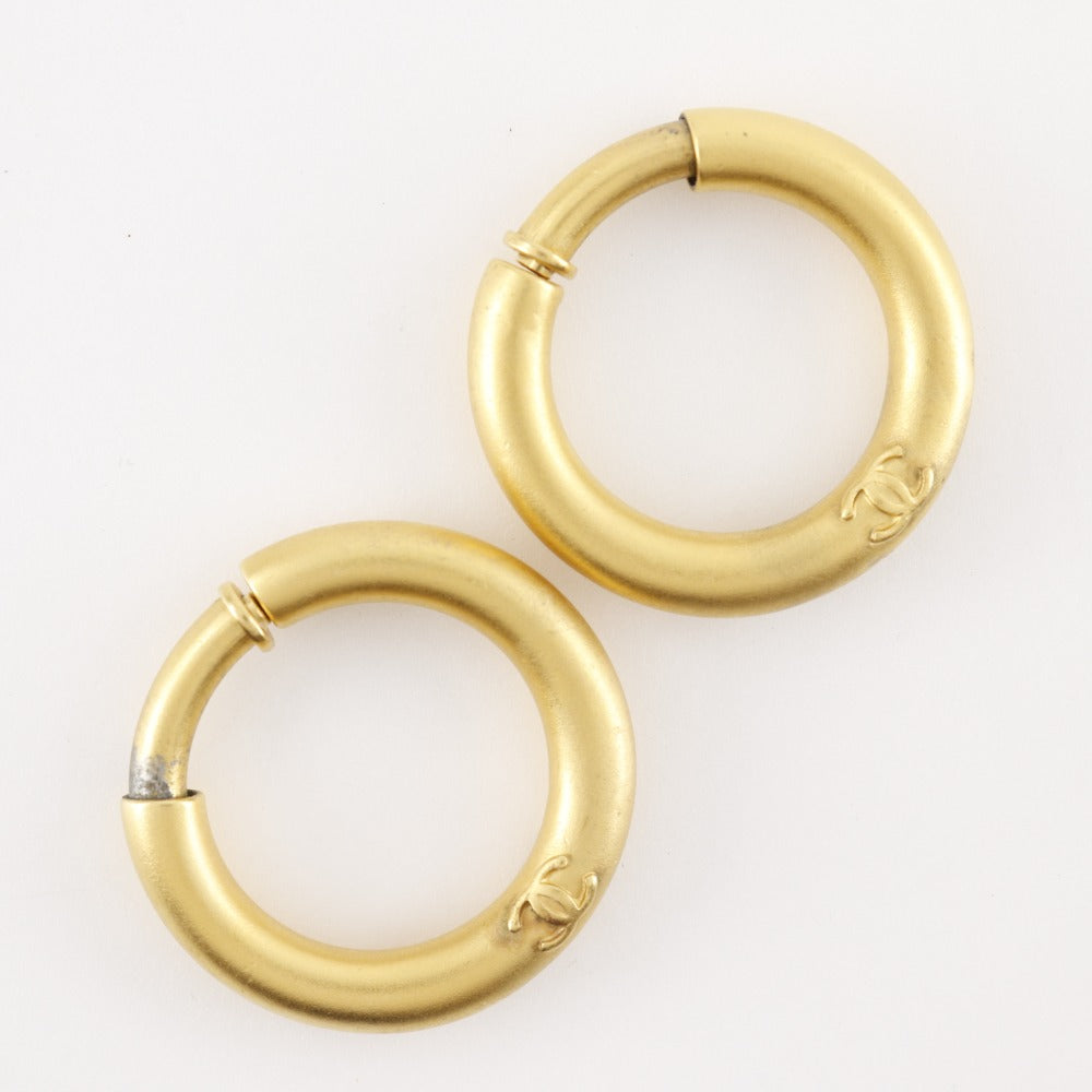 Chanel Hoop Earrings