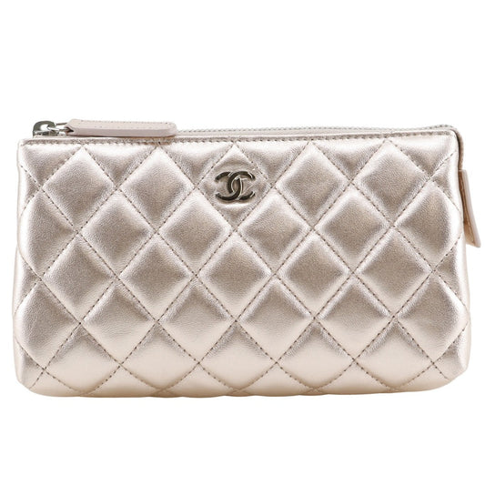 Chanel Matelasse Lambskin Pouch