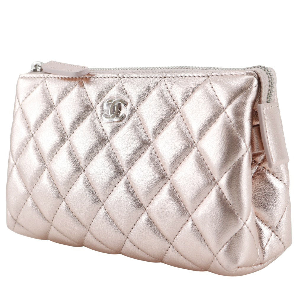 Chanel Matelasse Lambskin Pouch