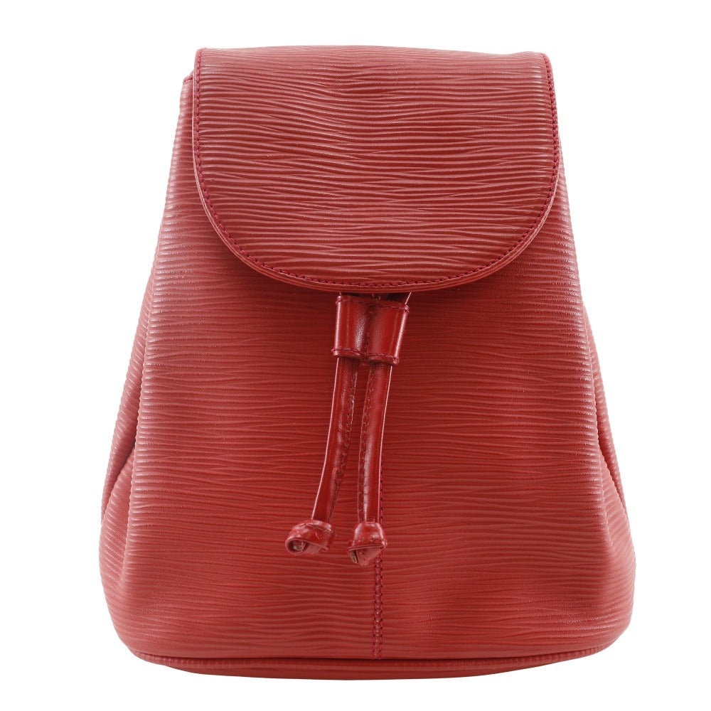 FENDI Backpack Calfskin Red   Mini Backpack