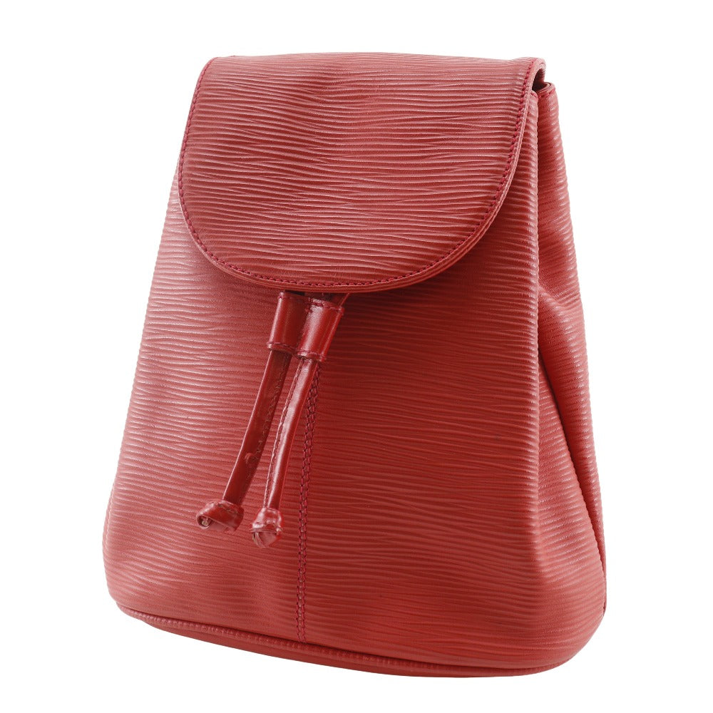 FENDI Backpack Calfskin Red   Mini Backpack