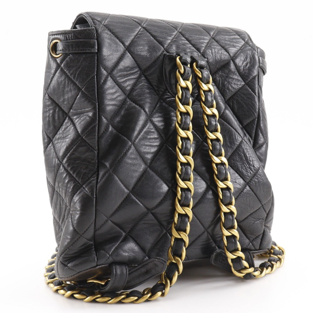 CHANEL Backpack lambskin black   Matrasse