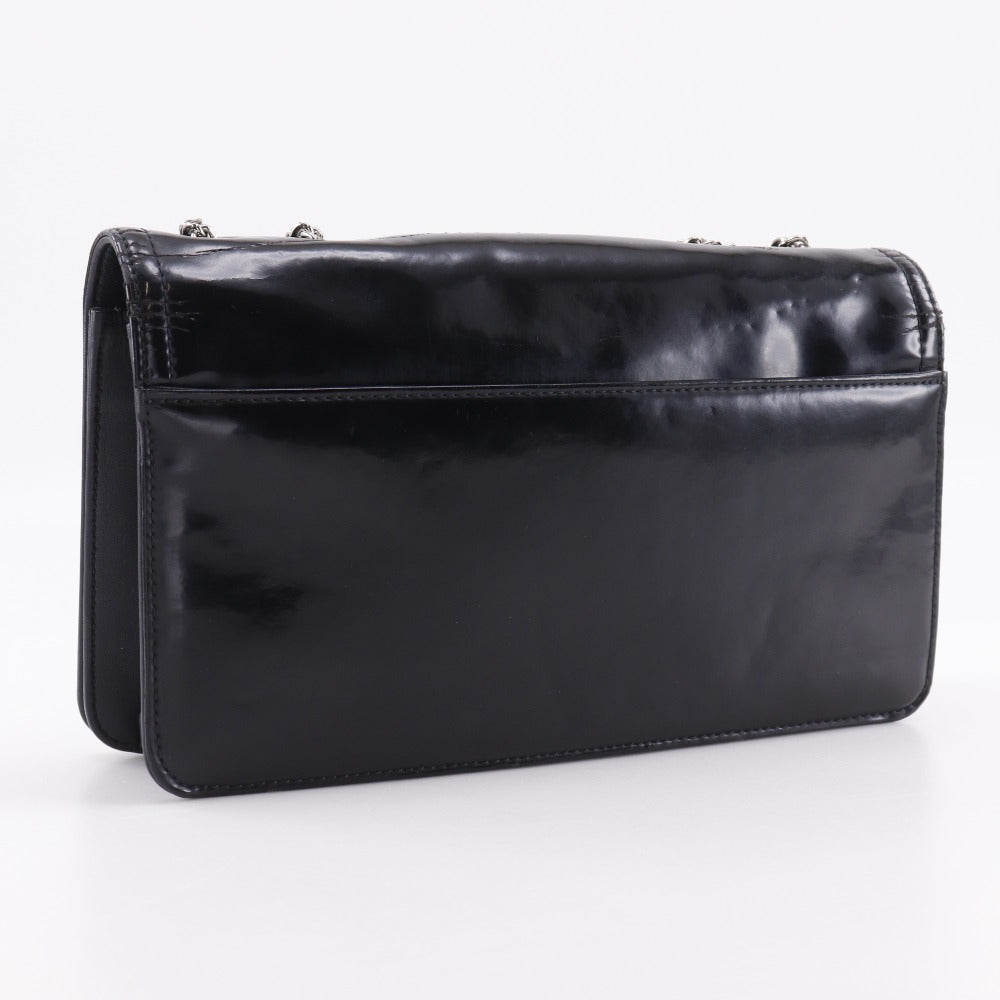 Chanel Lipstick Line Patent Leather Shoulder Bag