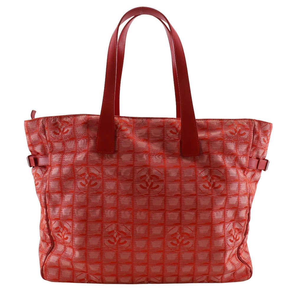 Chanel New Travel Line Nylon Canvas Tote Bag