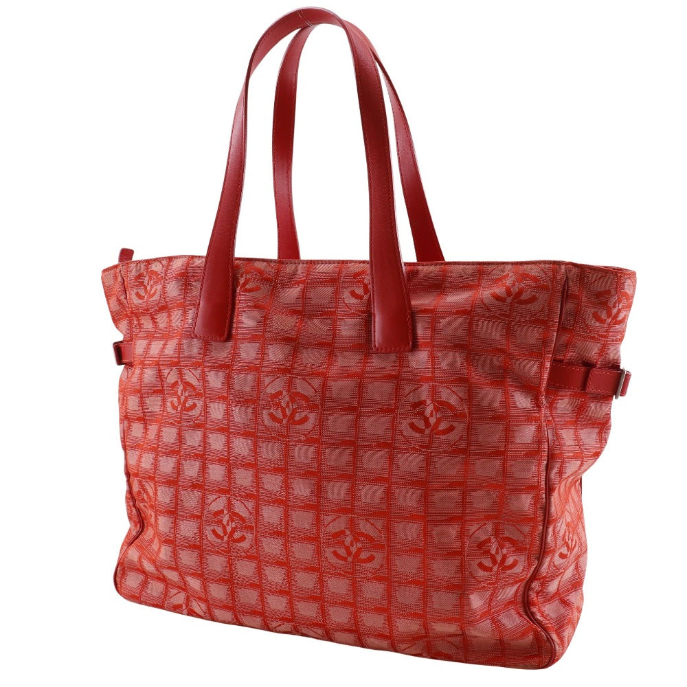 Chanel New Travel Line Nylon Canvas Tote Bag