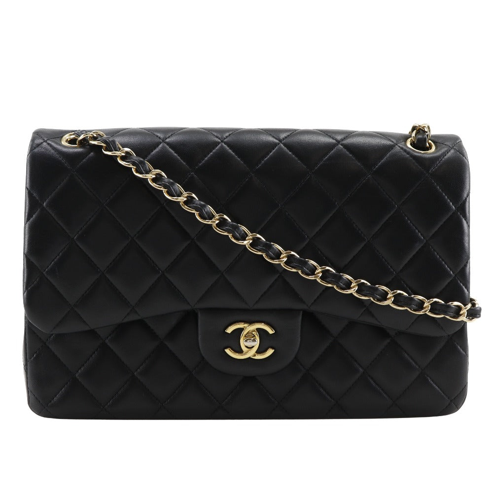 Chanel Classic Double Flap Bag Lambskin 2way Shoulder Bag