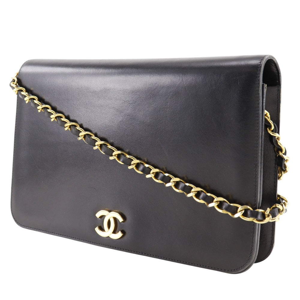 Chanel   Chain Shoulder Bag Black