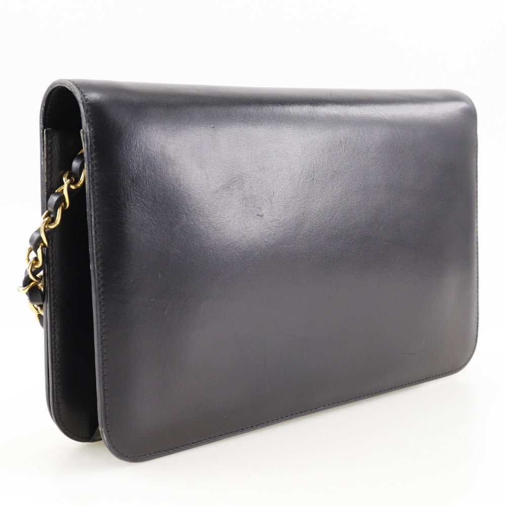 Chanel   Chain Shoulder Bag Black