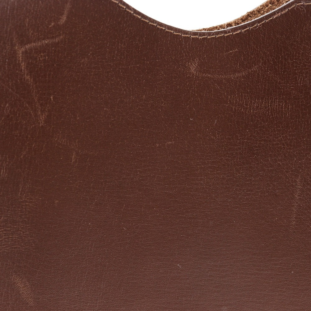 HERMES Shoulder Bag Calfskin Brown Omenitu Women(Unisex)  d
