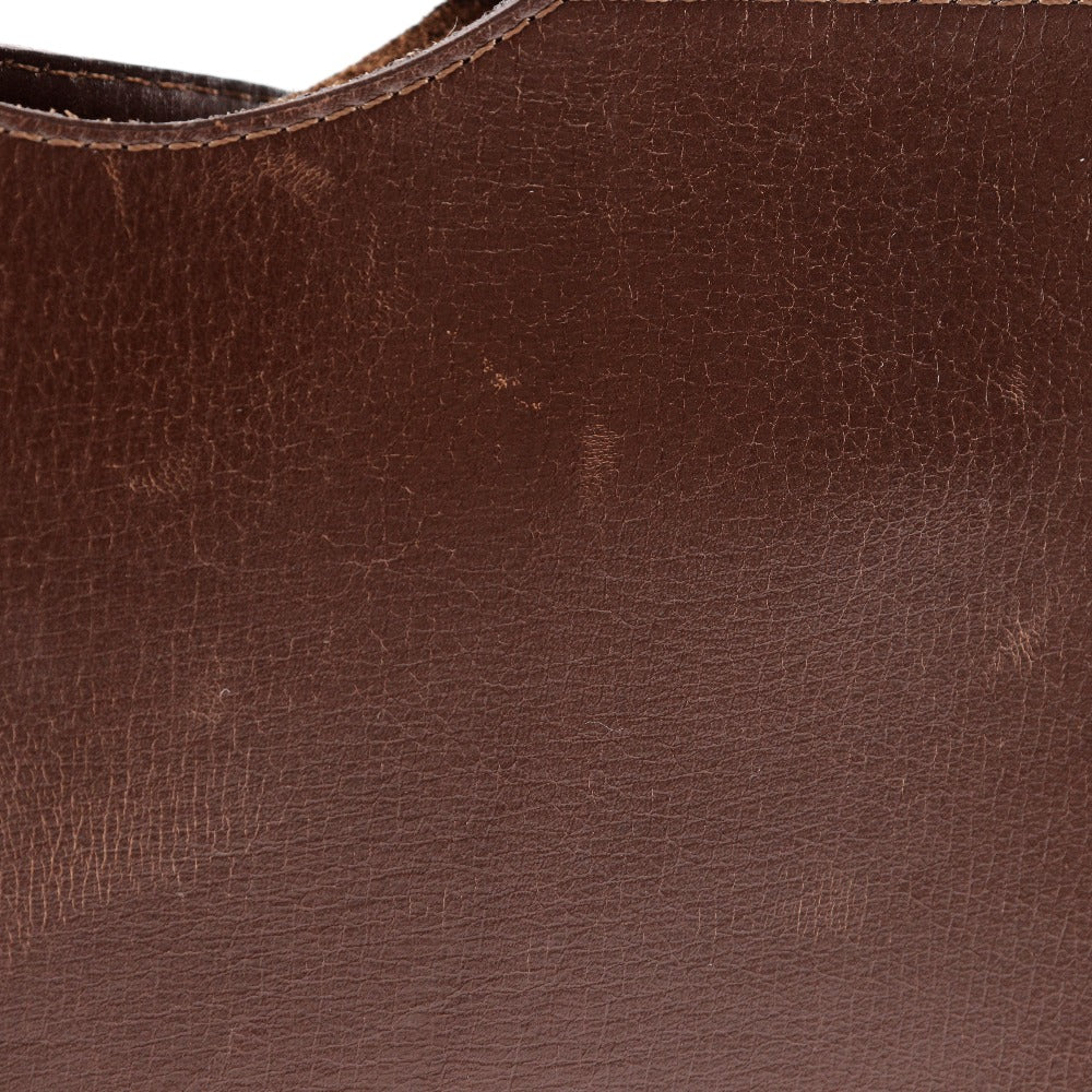 HERMES Shoulder Bag Calfskin Brown Omenitu Women(Unisex)  d