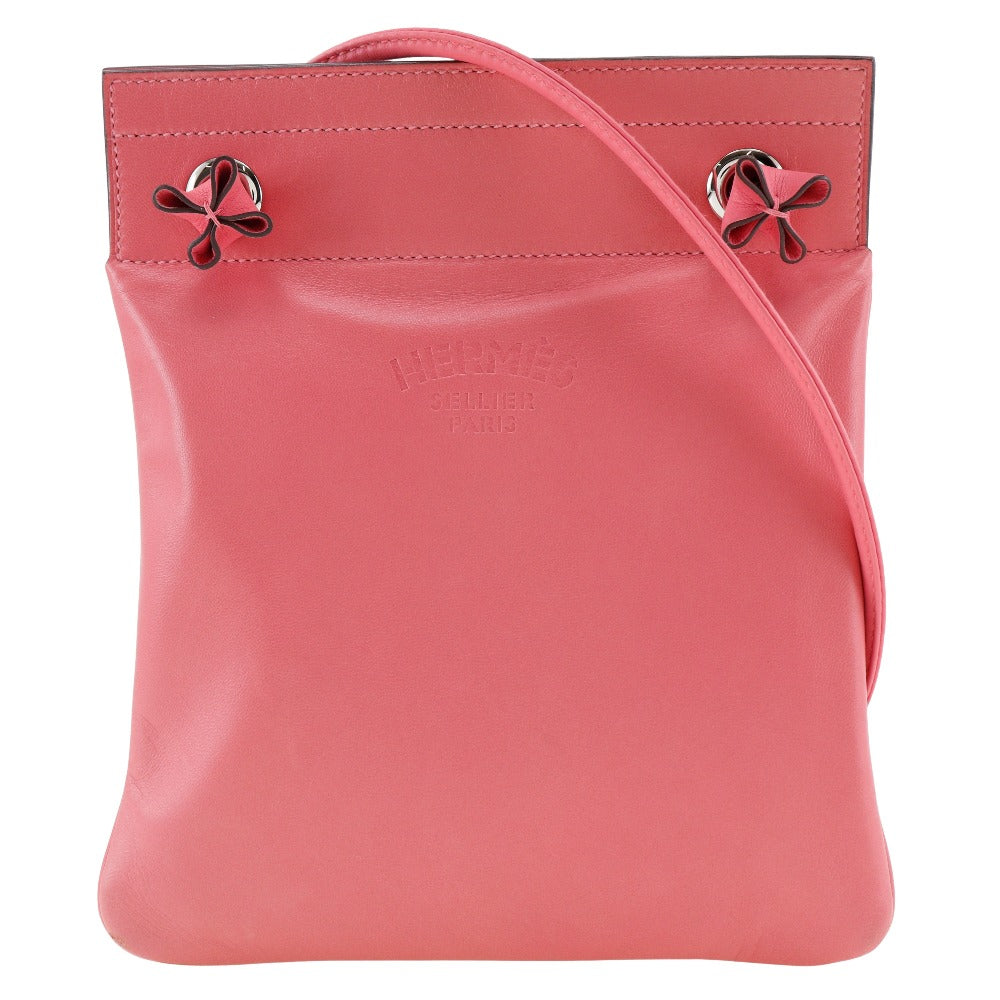HERMES Shoulder Bag Calfskin pink Aline Mini Women  d