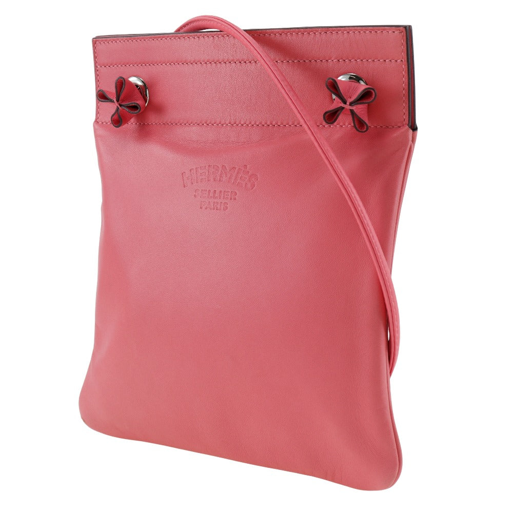 HERMES Shoulder Bag Calfskin pink Aline Mini Women  d