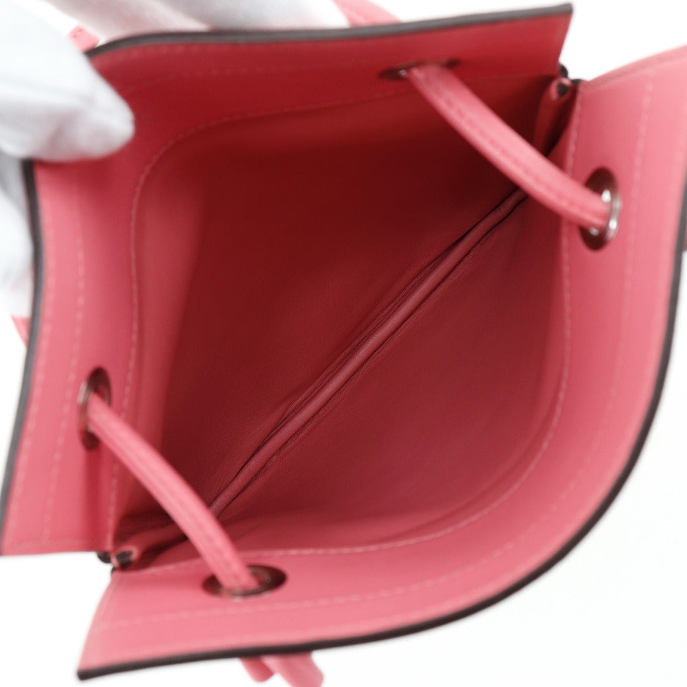 HERMES Shoulder Bag Calfskin pink Aline Mini Women  d