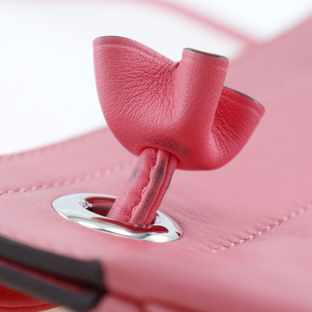 HERMES Shoulder Bag Calfskin pink Aline Mini Women  d