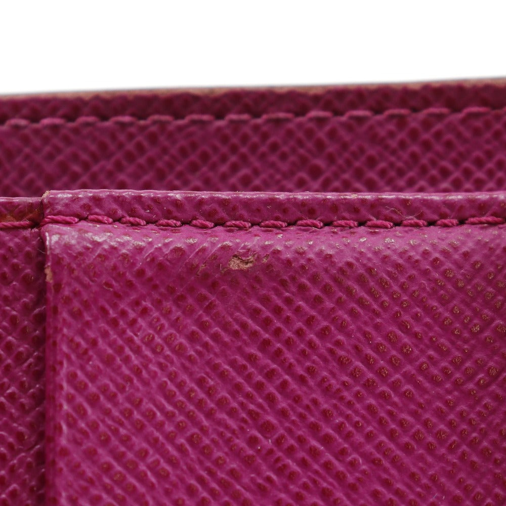 LOUIS VUITTON Bifold Wallet M95188 Monogram canvas Brown / Pink Monogram Perfo Compact zip Women  d