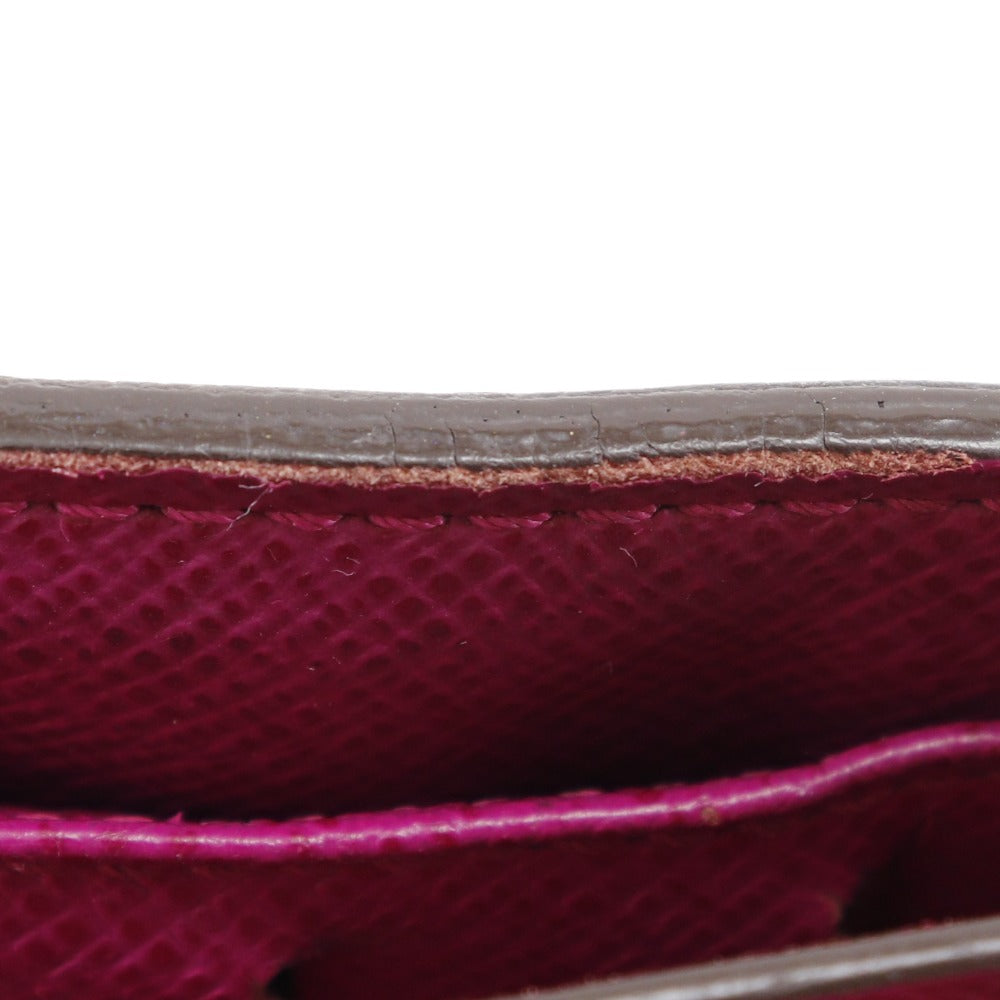 LOUIS VUITTON Bifold Wallet M95188 Monogram canvas Brown / Pink Monogram Perfo Compact zip Women  d