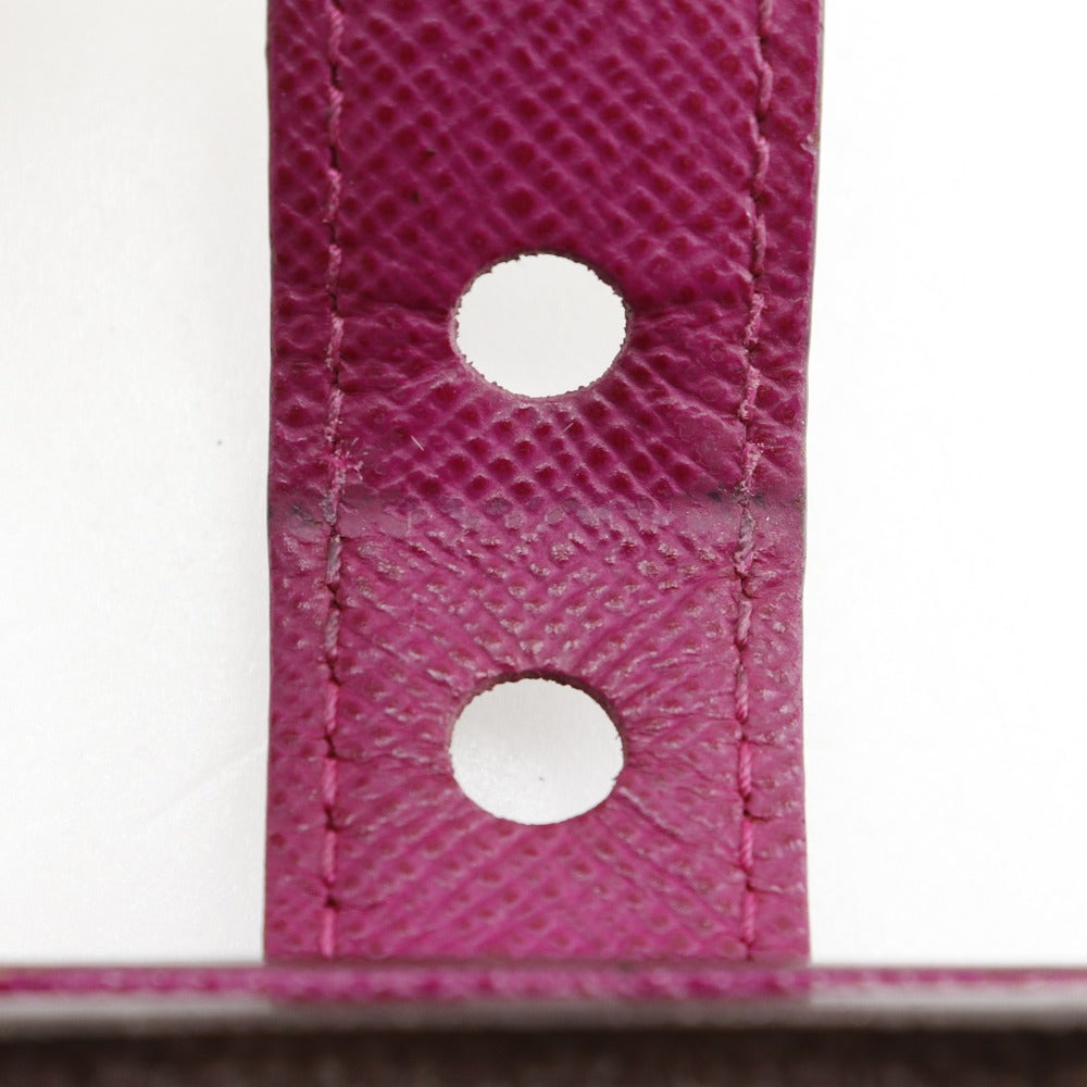 LOUIS VUITTON Bifold Wallet M95188 Monogram canvas Brown / Pink Monogram Perfo Compact zip Women  d