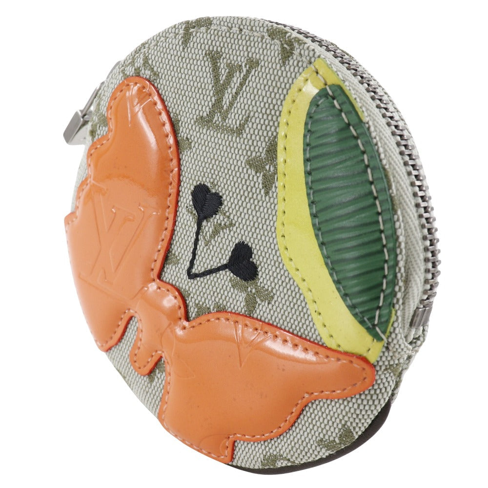 LOUIS VUITTON Coin case M92271 Monogram mini canvas khaki Comte Dufe Portomonay Long Women  d