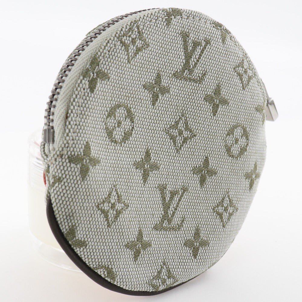 LOUIS VUITTON Coin case M92271 Monogram mini canvas khaki Comte Dufe Portomonay Long Women  d