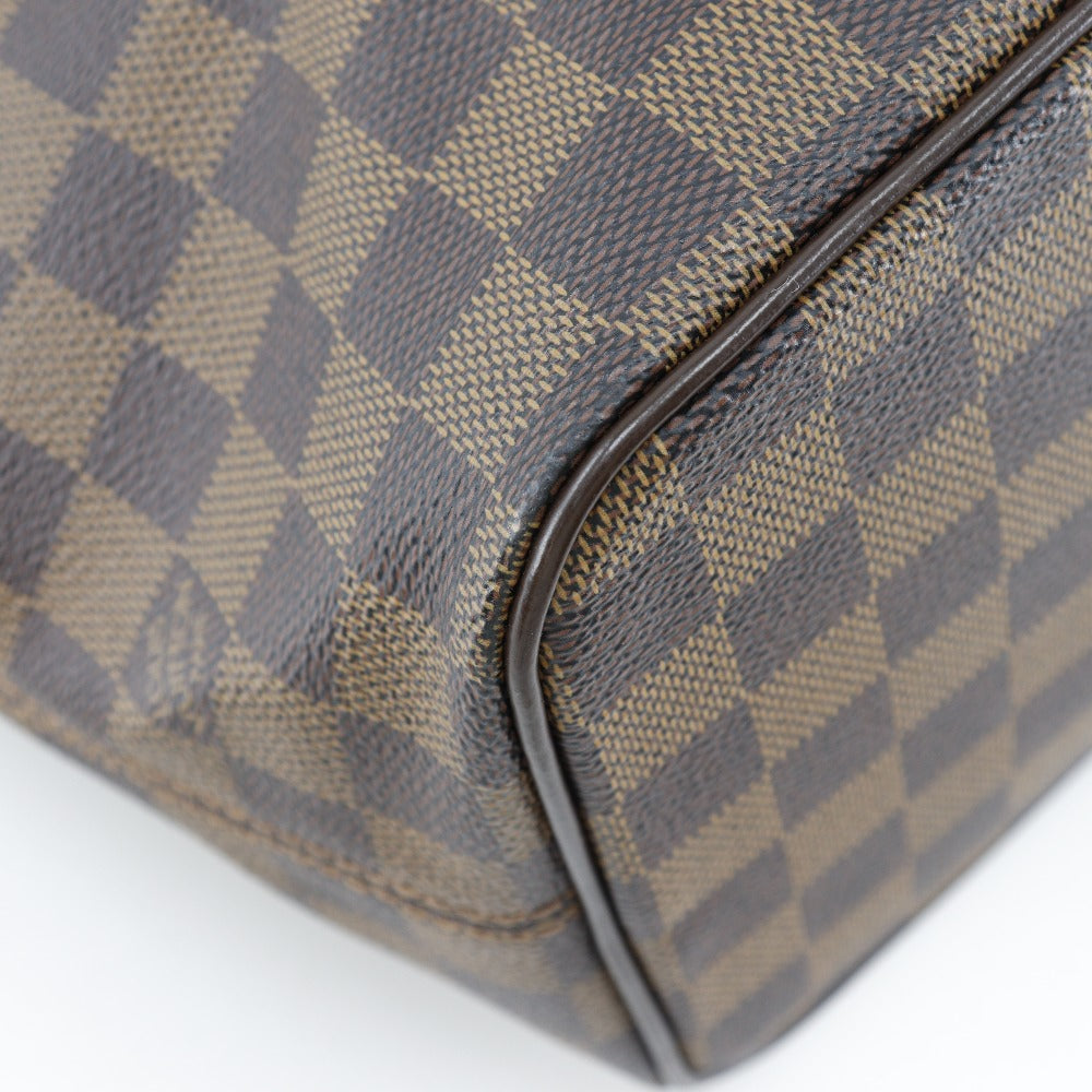LOUIS VUITTON Tote Bag N51183 Damier canvas Brown Saleya PM Women