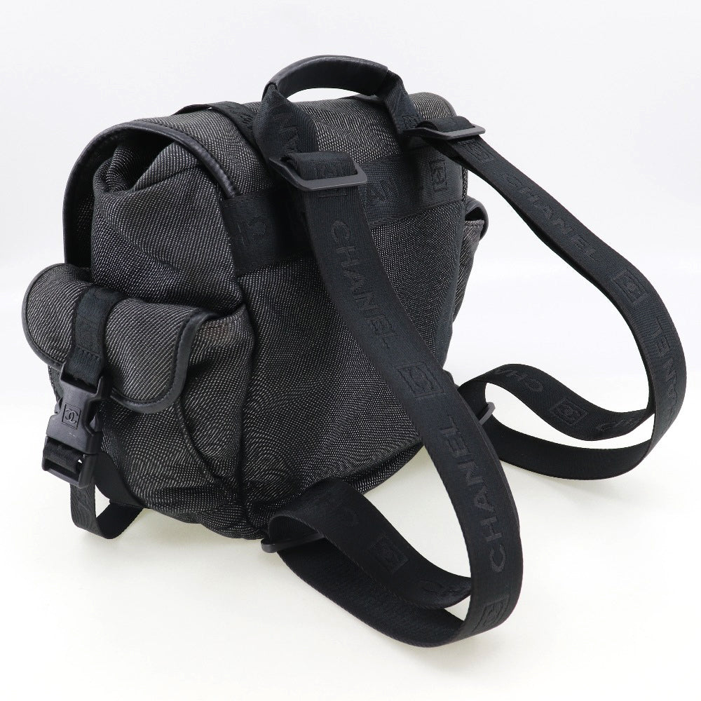 Chanel Backpack Sports Line Canvas Backpack