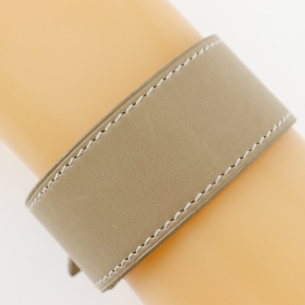HERMES bracelet Calfskin beige Artemis Tuareg Women  d