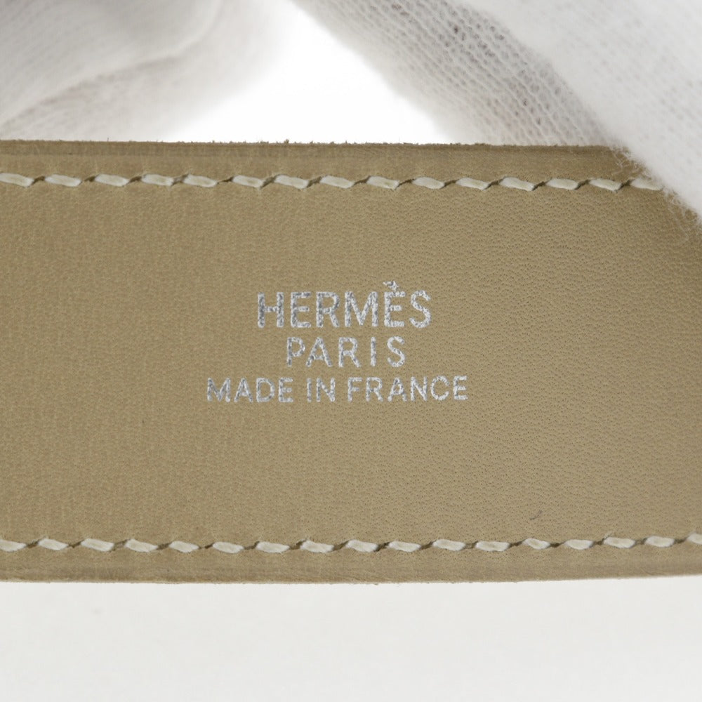 HERMES bracelet Calfskin beige Artemis Tuareg Women  d