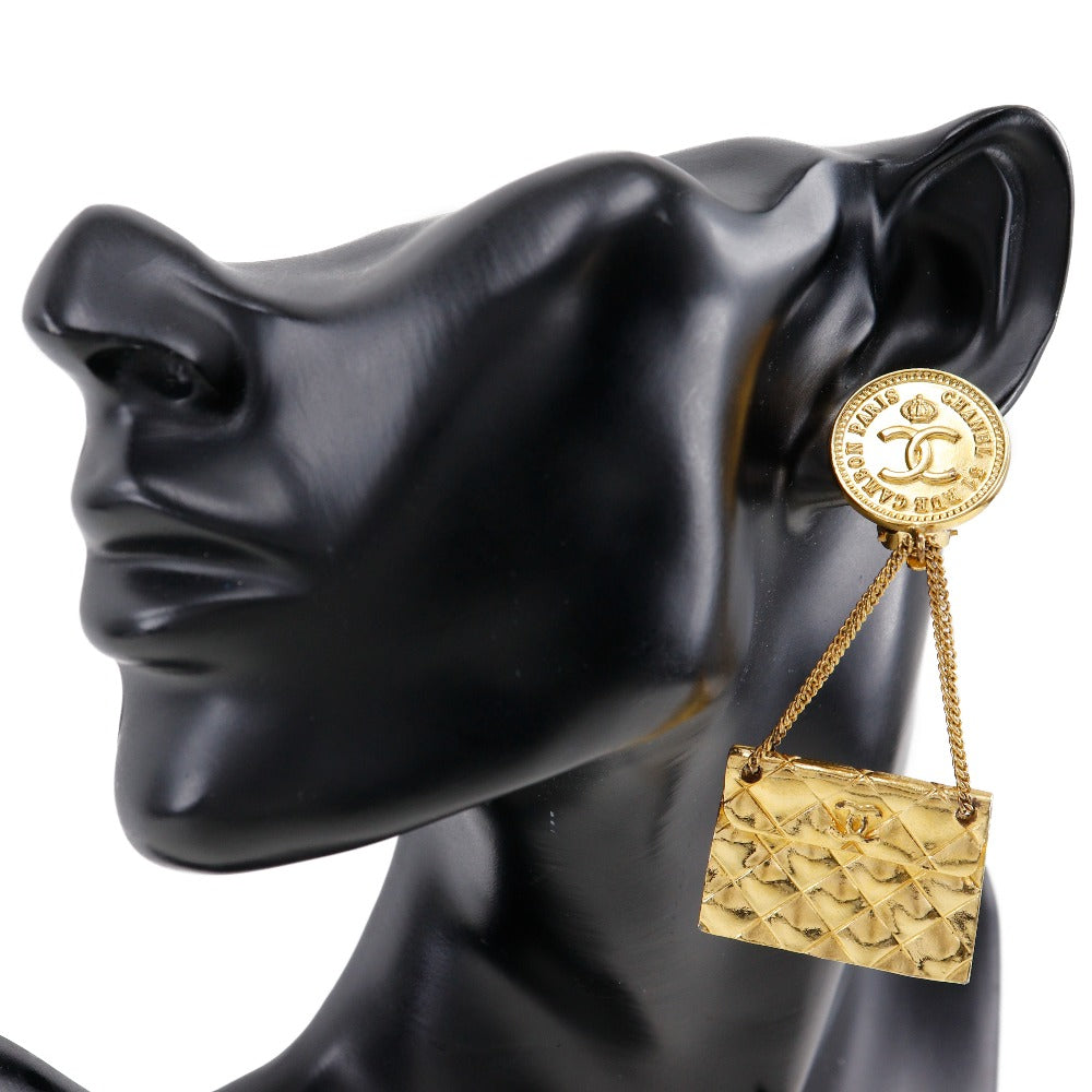 Chanel Coco Mark Matelassé Earrings