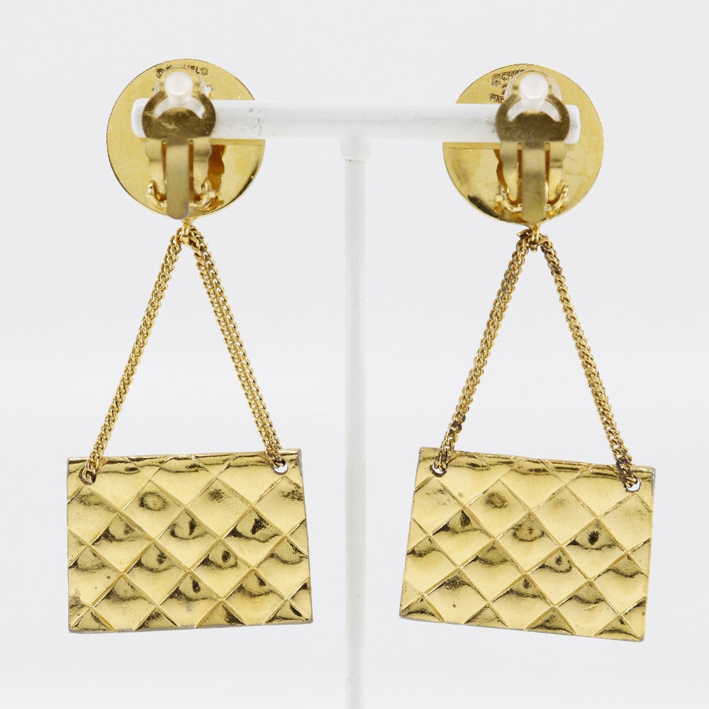 Chanel Coco Mark Matelassé Earrings