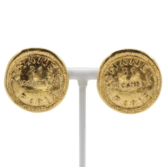 CHANEL Earring Plated Gold gold   31 RUE CAMBON Women