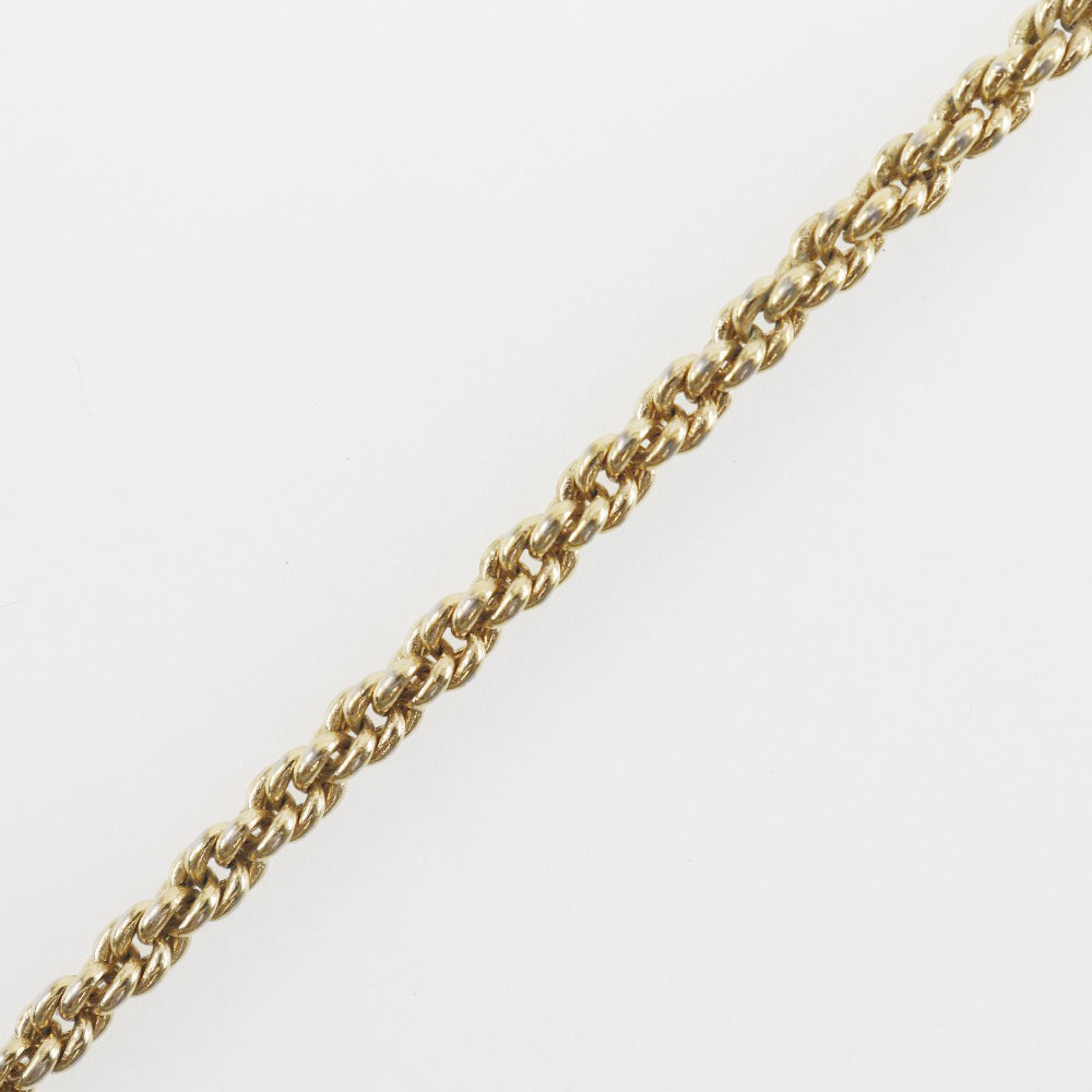 Dior Necklace Plated Gold gold   Emblem logo Women
