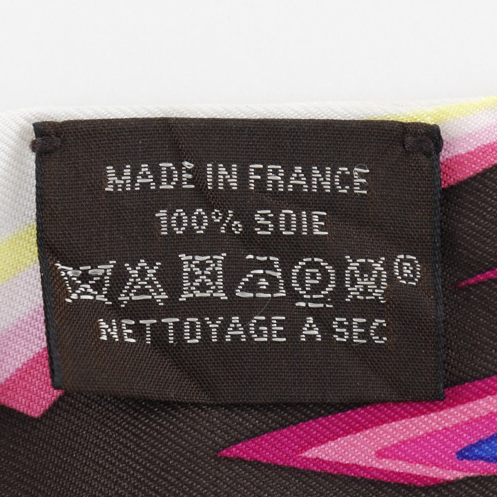 HERMES scarf silk pink Brides de Gala Shadow Brides de Gala Shadow TwillyBucket Women  d