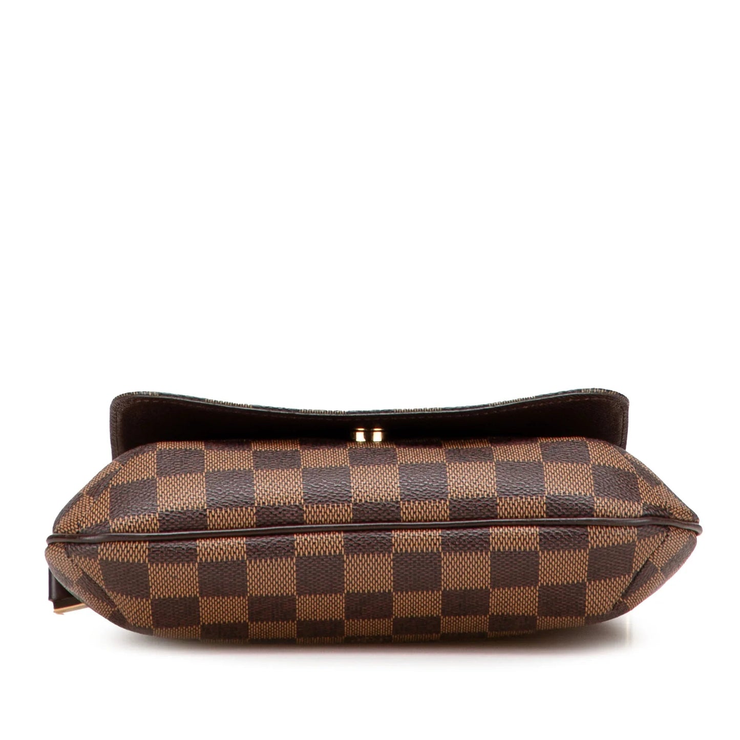 Brown Louis Vuitton Damier Ebene M tte Salsa Long Strap Crossbody Bag