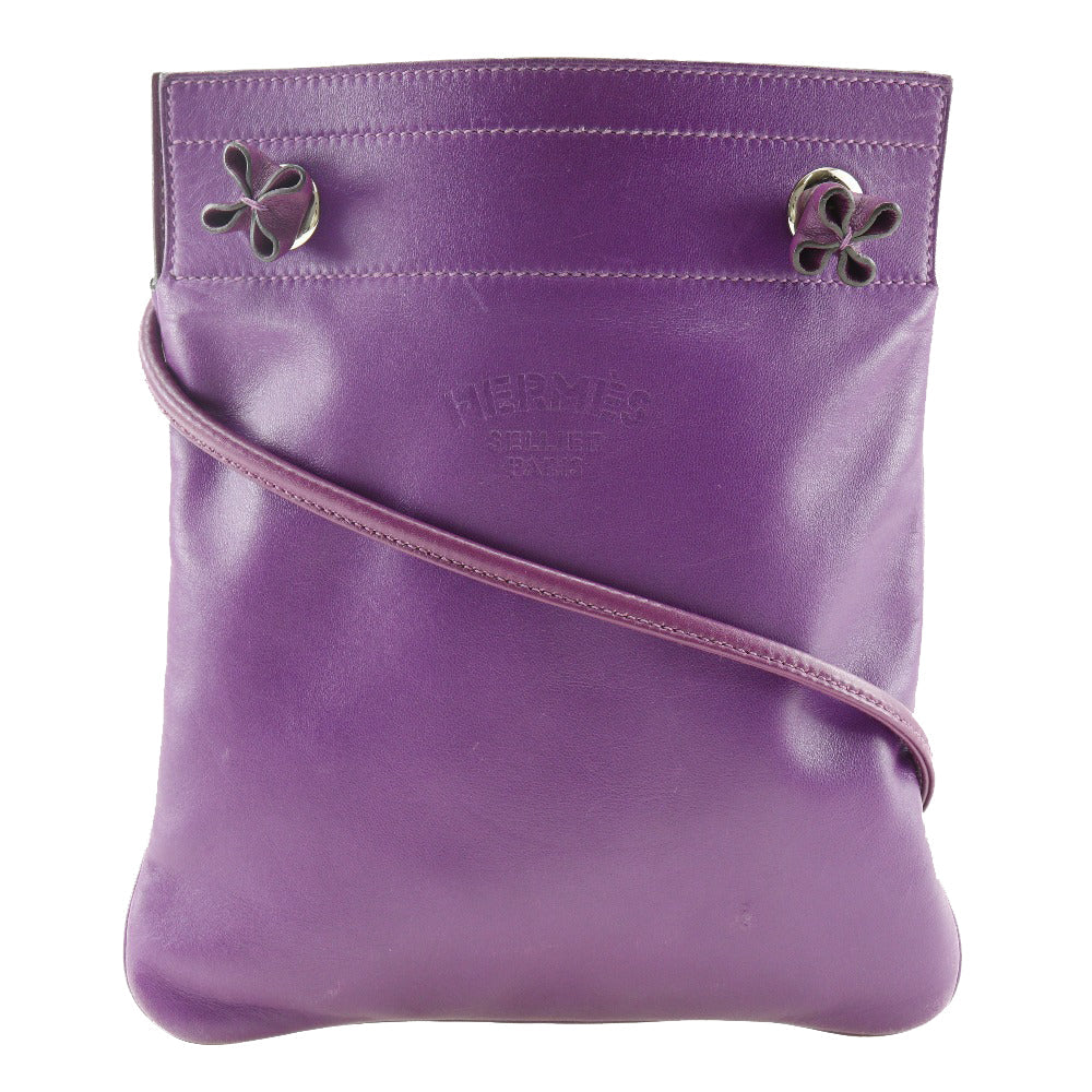 HERMES Shoulder Bag Vaux Swift purple Aline Mini Women  d