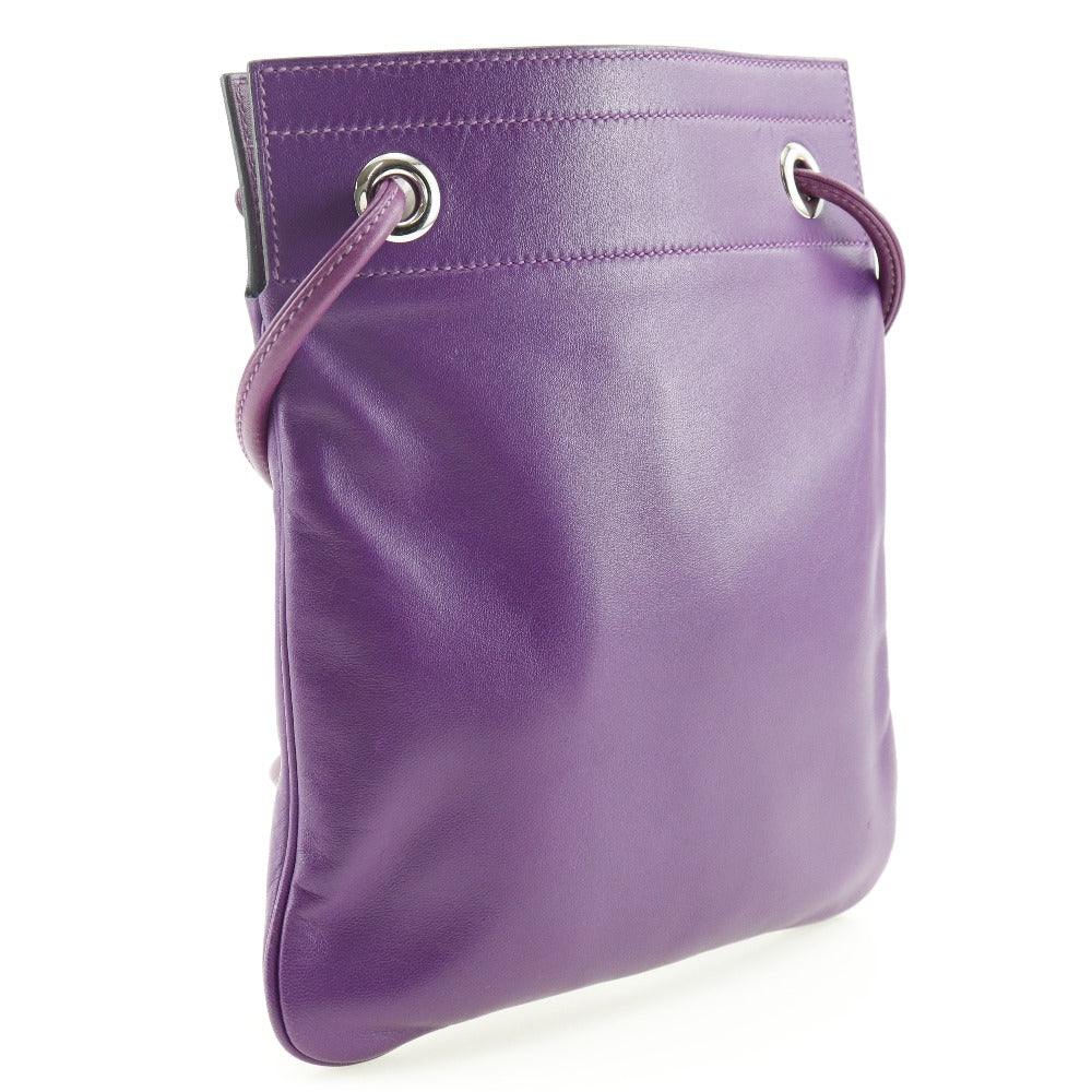 HERMES Shoulder Bag Vaux Swift purple Aline Mini Women  d