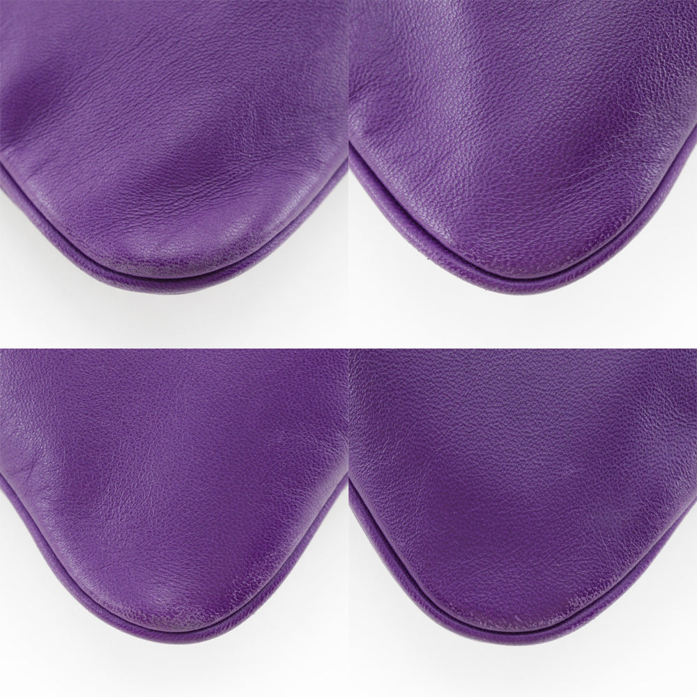 HERMES Shoulder Bag Vaux Swift purple Aline Mini Women  d