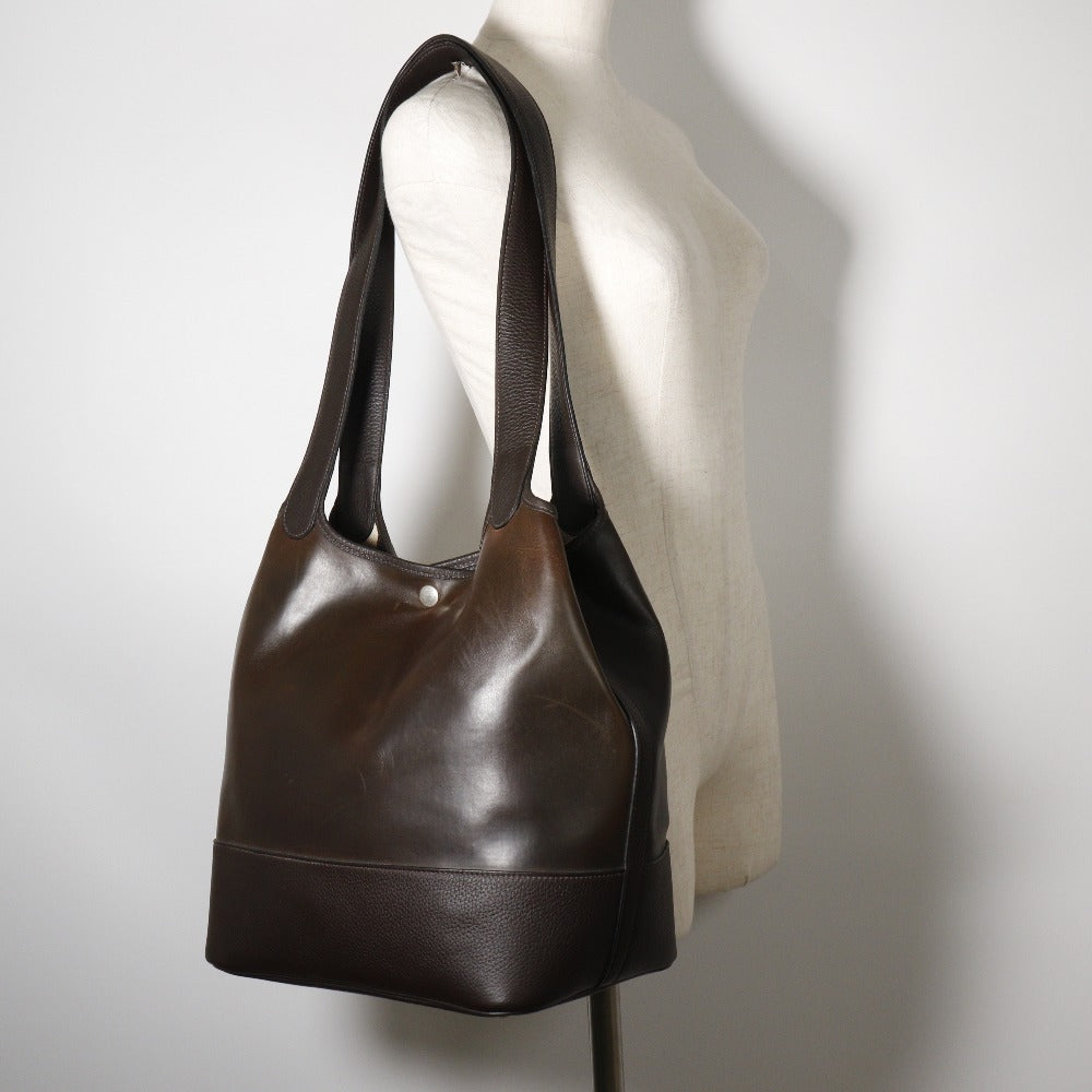 HERMES Shoulder Bag Amazonia Brown Picotan GM unisex(Unisex)  d