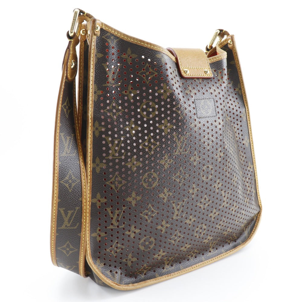 LOUIS VUITTON Shoulder Bag M95174 Monogram Perfo Brown / orange M tte Women