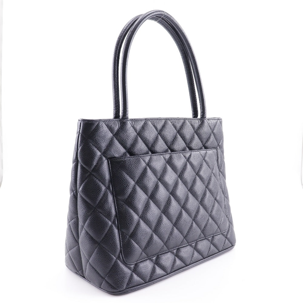 CHANEL Tote Bag Caviar skin black   Tote Women