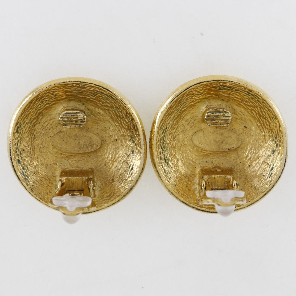 CHANEL Earring Plated Gold gold   31 RUE CAMBON COCO Mark Women
