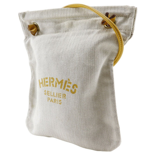 HERMES Shoulder Bag Towal chevron natural Sac Aline 2PM Women  d