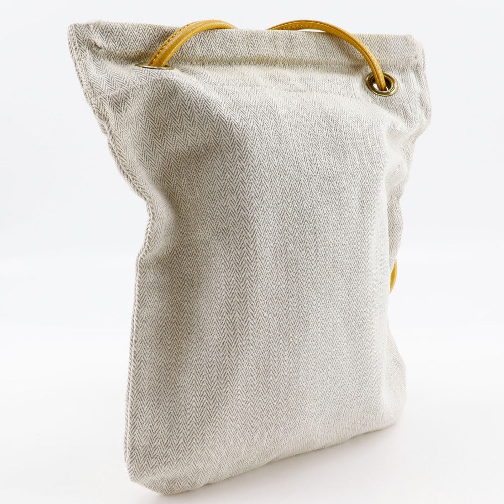 HERMES Shoulder Bag Towal chevron natural Sac Aline 2PM Women  d