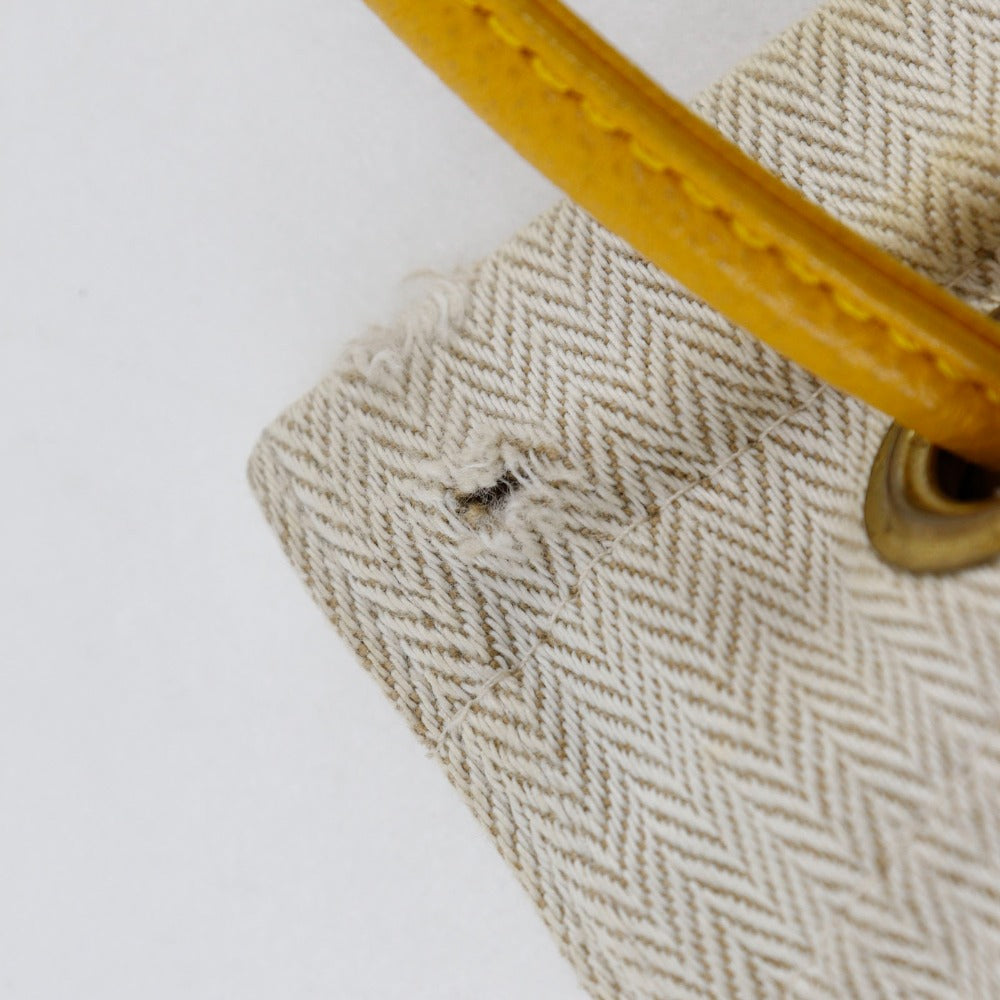 HERMES Shoulder Bag Towal chevron natural Sac Aline 2PM Women  d