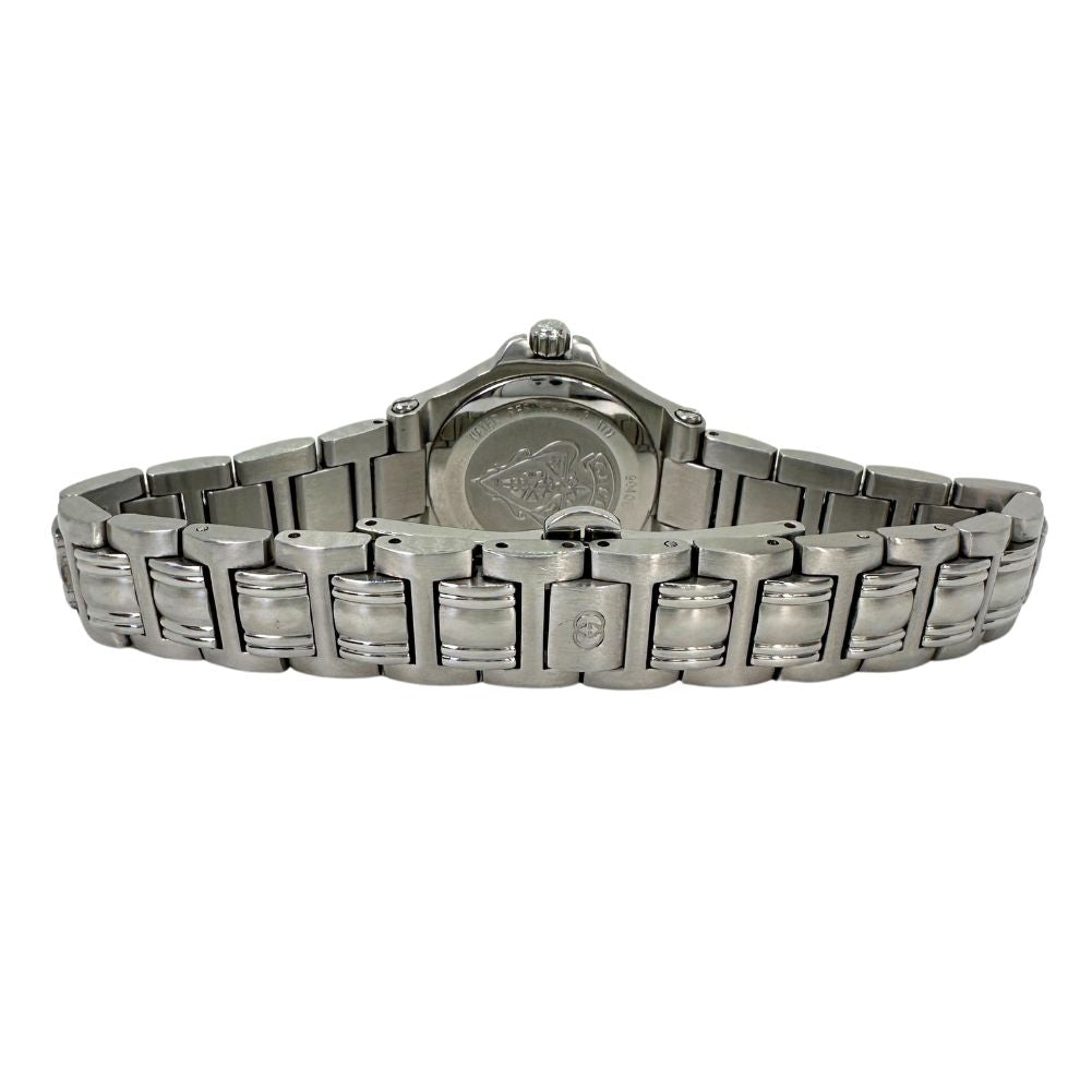 GUCCI Watches Quartz 9040L Stainless Steel Silver black dial Women  d