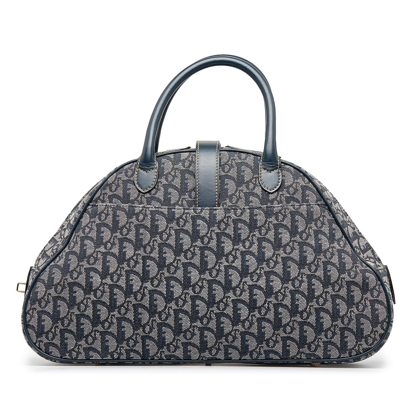 DIOR Oblique Double Saddle Bowler HandBag