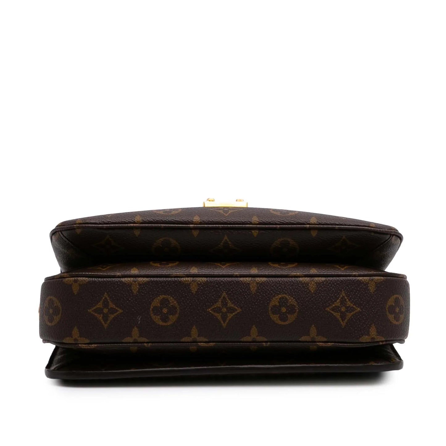 Brown Louis Vuitton Monogram Pochette Metis Satchel