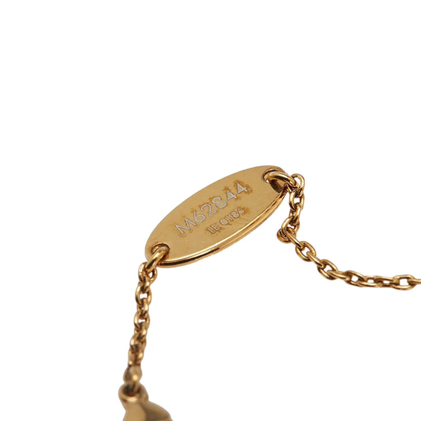 Gold Louis Vuitton Gold Plated Brass LV & Me Love Bracelet