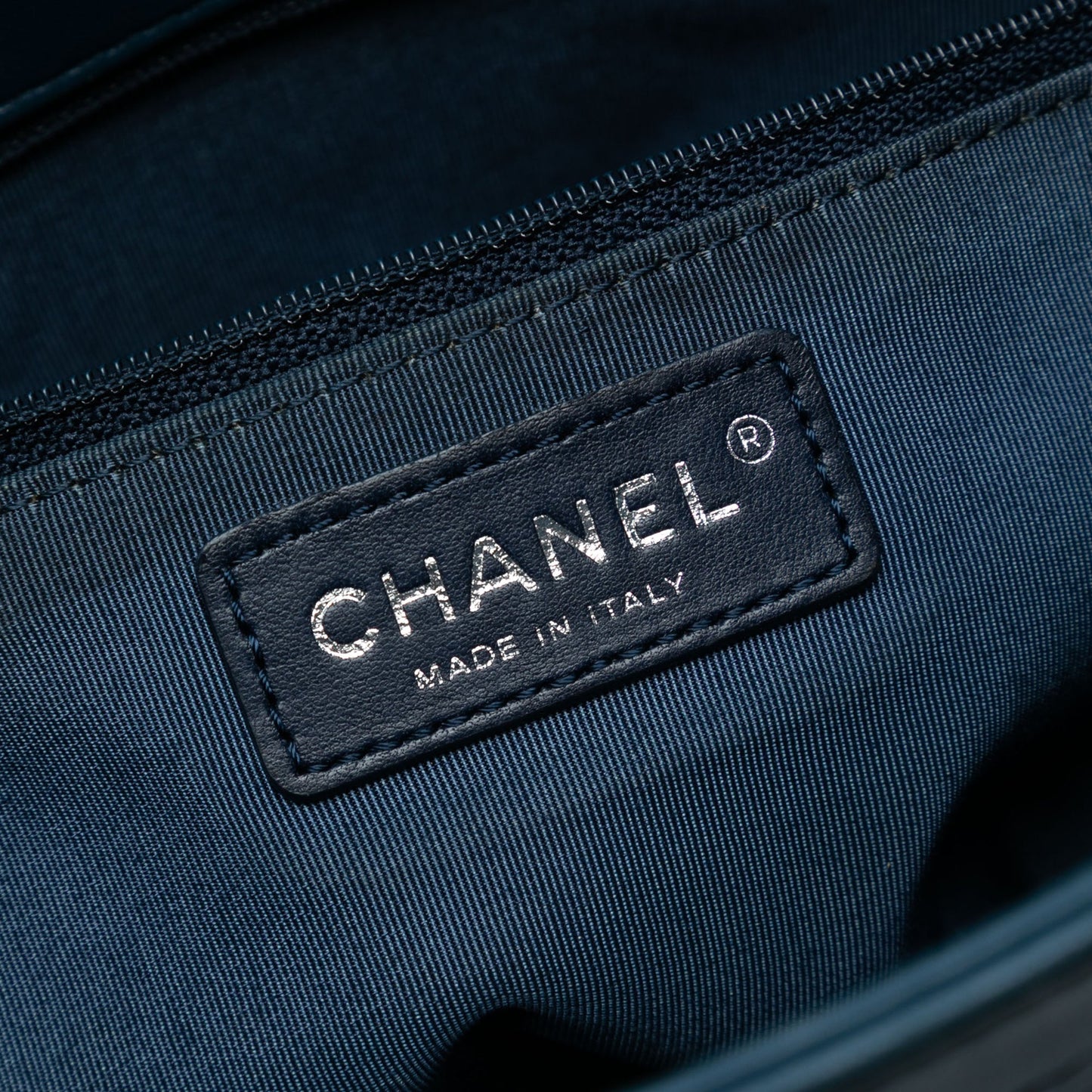 Blue Chanel Medium Quilted Lambskin Urban Delight Tote