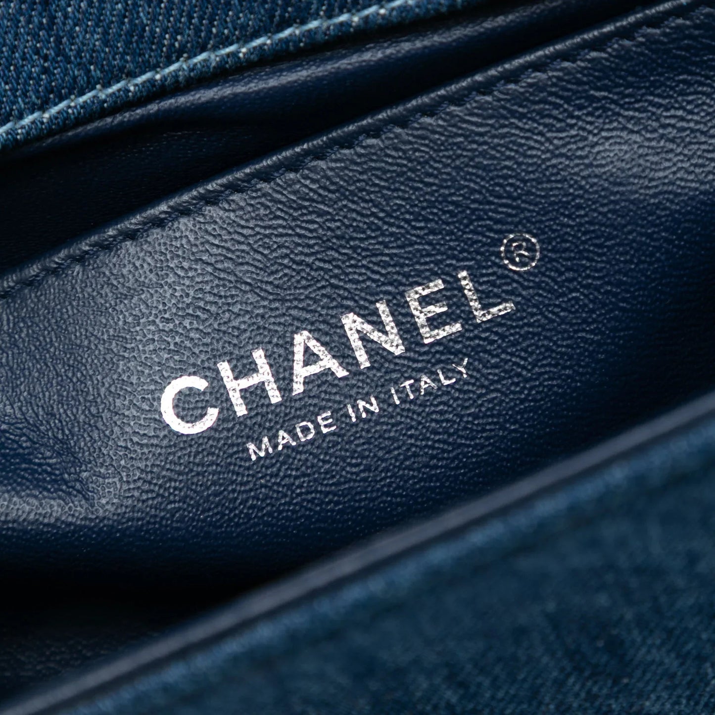 Blue Chanel Small Quilted Denim and Tweed Boy Flap Crossbody Bag